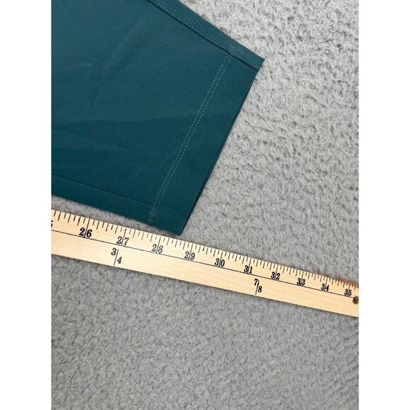 Fabletics Womens Pants Tapered Drawstring Teal Stretch Walking Lightweight Small - Picture 6 of 9